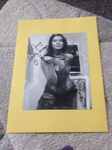 Louise Jameson - Leyla- Dr Who Signed Photo on art paper