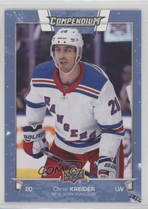 2017-18 Upper Deck Compendium Blue Chris Kreider #743