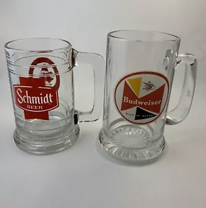 Budweiser Fliege 60er Schmidt Bierbrille Annandale 150 WM 1985 - Bild 1 von 7