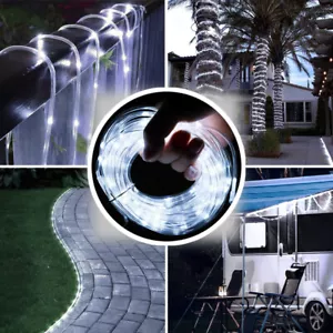 100 LED Solar String Lights Patio Party Yard Garden Wedding Waterproof Outdoor - Picture 1 of 15