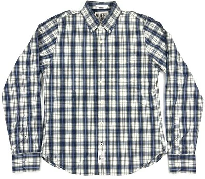 Camisa Ruehl 925 Greenwich NYC Para Hombre Talla Grande Cuadros Abercrombie Fitch A&F Y2K Foto 1 de 4