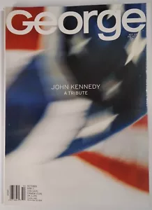 George Magazine October 1999 JOHN KENNEDY A TRIBUTE JFK Jr Rare - Picture 1 of 12