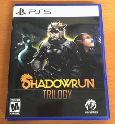 SHADOW RUN TRILOGY Playstation 5 PS5 Limited Run LRG #038 ABIERTO sin jugar COMO NUEVO Foto 1 de 3