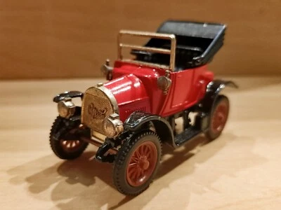 Винтажный Ziss Euro-Modell 1909 Opel Torpedo 43 литой игрушечный автомобиль с чехлом Германия #8 - Изображение 1 из 4