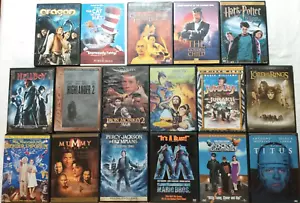 17 DVD Fantasy Titus Jason Eragon Magorium Mario Ring Highlander Hellboy Bullwin - Picture 1 of 24