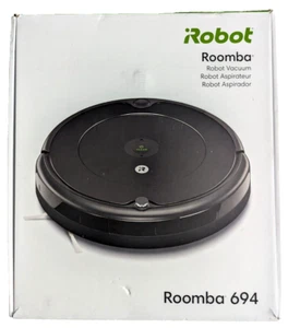 iRobot R694020 Roomba 694 Robot Vacuum-Wi-Fi Connectivity Black USED VERYLIGHTLY - Picture 1 of 19