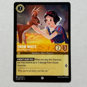 Snow White 23/204 Disney Lorcana Rise of the Floodborn Regular Common Card NM - Picture 1 of 2