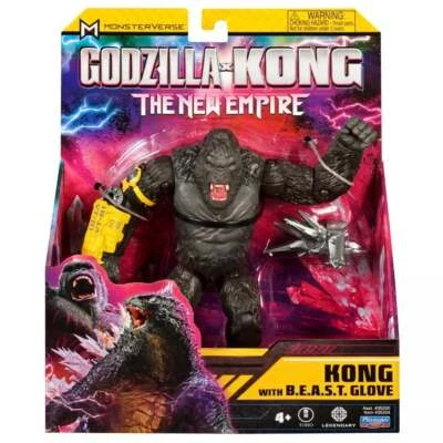 Godzilla x Kong The New Empire Kong With Beast Glove 6 inch Deluxe Figure NEW - image 1 of 4