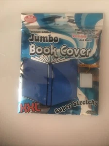 Premium Edition Jumbo Book Cover XXL Solid Blue - Picture 1 of 5