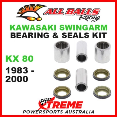 28-1067 Kawasaki KX80 KX 80 1983-2000 Swingarm Bearing & Seal Kit MX Foto 1 de 2