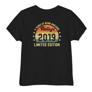 4 Year old birthday boy 4th bday 4 yr girl birthday gifts tee shirt kids T-Shirt - Picture 1 of 11