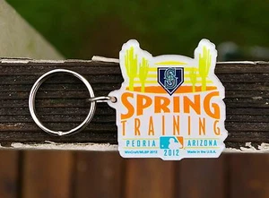 Seattle Mariners Baseball Keychain Spring Training Peoria Arizona 2012 WA M's - Picture 1 of 2