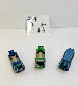 3 Hot Wheels Redline The Heavyweights Cement Truck 1969 Antifreeze Hong Kong - Picture 1 of 20
