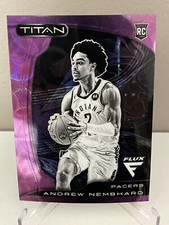2022-23 Panini Flux Andrew Nembhard RC # 16/17 Titan Purple Scope FOTL