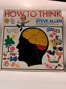 A57 Steve Allen: How To Think, 1972 Golden Records LP 255 - Children's Comedy LP - Imagen 1 de 4