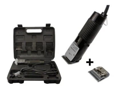 EXPERTSTORE Macchina tosatrice professionale per cani 30W con lama di ricambio in valigetta