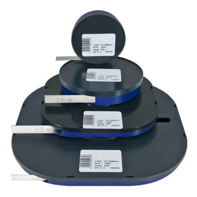 Fühlerlehrenband 12,7mm rostfrei Abstandslehre Fühlerlehre Federbandstahl Lehre - Bild 1 von 4