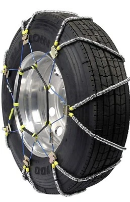 ZT869 Super Z Heavy Duty Commercial Truck Tire Traction Chain - Set of 2 RV 22.5 - Image 1 of 4