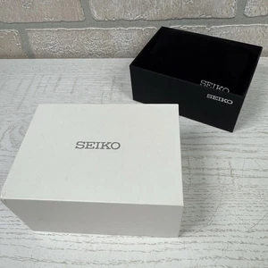 SEIKO Authentic Hard Empty Watch Box Presentation Storage Display with Pillow - Picture 1 of 13