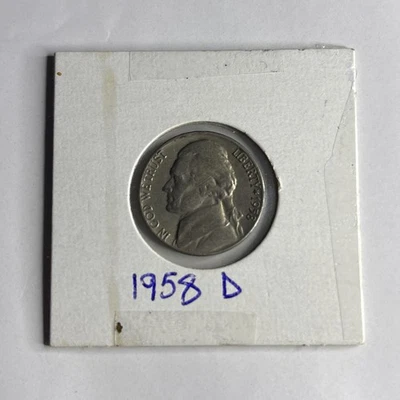 1958-D 5C Jefferson Nickel - Image 1 of 2