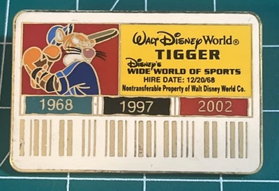 Tigger Walt Disney World Cast ID Wide World of Sports LE 3500 Pin # 11753 - Image 1 of 4