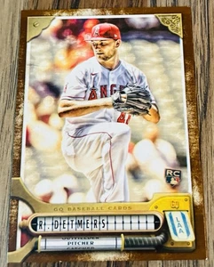 2022 Topps Gypsy Queen Burnt Umber /399 Reid Detmers #198 Rookie RC - Picture 1 of 2