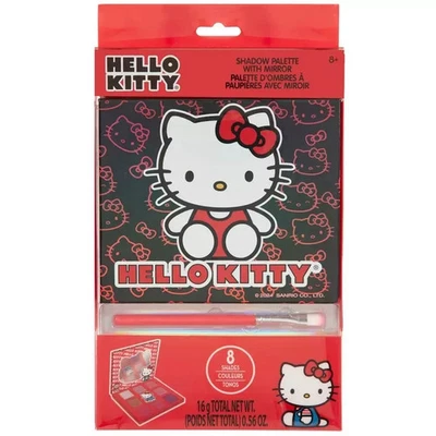 Hello Kitty Eyeshadow Palette with Mirror Brush 8 Shades - Image 1 of 2