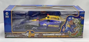 2016 Alexander Rossi signed GREENLIGHT Napa Exclusive Honda Indy 500 Win 1/18 - Picture 1 of 17