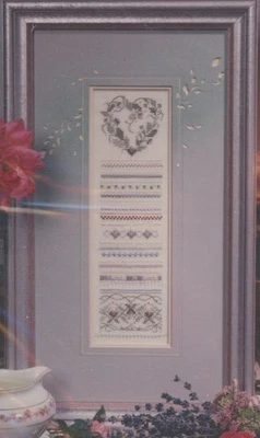 Shepherds Bush Twined Heart Sampler Counted Cross Stitch Pattern - Image 1 of 2