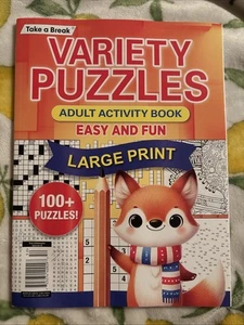 Take a Break Variety Puzzles May 2025 Magazine Activity Book Free Shipping - Bild 1 von 3