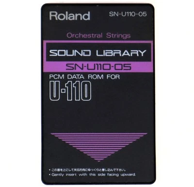 Roland SN-U110-05 Orchestral Strings Sound Library  Rom Card For U-110 - Image 1 of 2