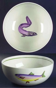 Villeroy & Boch ATLANTIC 8" runde Gemüseschüssel (Fisch, ohne Blumen, creme) - Bild 1 von 1