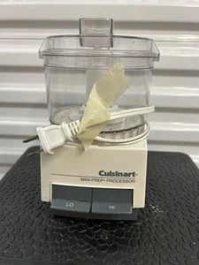 Cuisinart DLC-1TX Mini-Prep Food Processor Complete Tested Works Perfectly - Picture 1 of 5