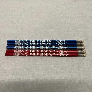 5 BILLY BOB’S TEXAS Unused Souvenir Pencils - Picture 1 of 4