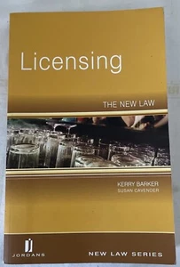 Licensing the new law Kerry Barker New Law Series Paperback C11B - Imagen 1 de 12