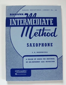 Rubank Zwischenmethode - Saxophon (1991, Handelstaschenbuch) Rubank Hrsg. Lib 68 - Bild 1 von 3