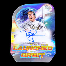 2023 Topps Chrome Cosmic MARK MCGWIRE Launched Into Orbit Die Cut Refractor Auto