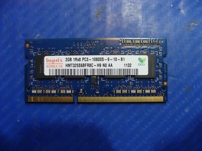 MacBook Pro 13 A1278 MD313LL/A Hynix SO-DIMM Memmory RAM 2GB PC3-10600S 661-5860 - Image 1 of 3