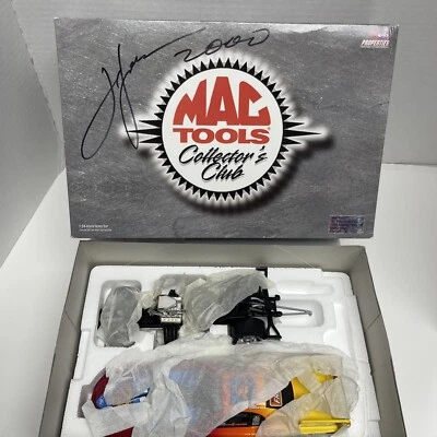 ‘99 John Force #1 Castrol/ Superman Funny Car  MacTools Scale 1:24 Autographed! - Image 1 of 4