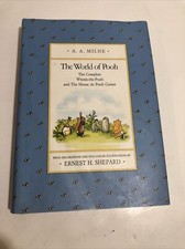 The World of Pooh by AA Milne illustrated by Earnest H Shepard excellent cond 