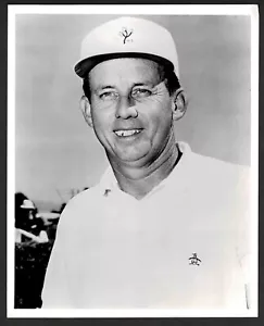 Dan Sikes CBC-TV World of Golf Media Release 1970 b/n 8"x 10" Headshot - Imagen 1 de 2