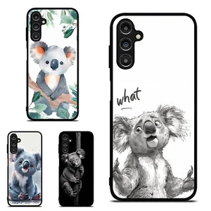 Housse téléphone TPU pour Samsung S25 S24 S23 S21 S22 FE ultra cool koala croquis drôle - Photo 1 sur 25