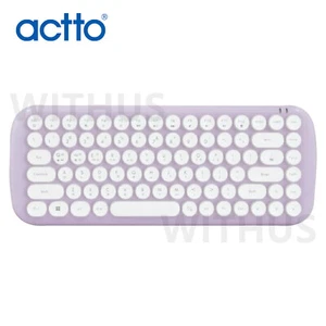 Actto BTK-03 Retro Mini Bluetooth Wireless Keyboard English/Korean - Tracking_ - Picture 1 of 11