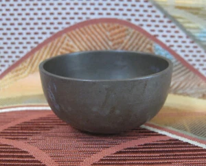 Original Usado. Campana Budista Japonesa. Cuenco Cantor. Campana Budista Cobre. 86g 7cm - Imagen 1 de 10