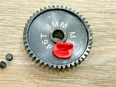 8MM 46 T MOD 1 PINION GEAR Traxxas Losi Hpi Arrma Serpent Mugen Ofna Xl2  - Image 1 of 2