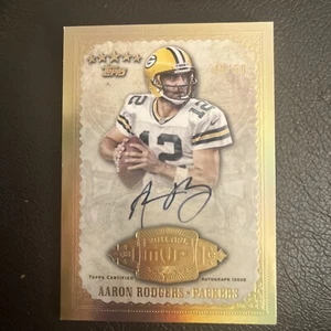 AARON RODGERS 2012 TOPPS FIVE STAR MVP AUTOGRAPHS #/50 PACKERS - Picture 1 of 11