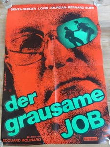 Kinoplakat DER GRAUSAME JOB Louis Jordan Senta Berger Bernard Blier - Imagen 1 de 1