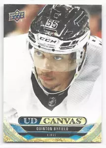 Quinton Byfield Los Angeles LA Kings 2024-25 Upper Deck UD Canvas #C-40 - Picture 1 of 1