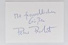 Peter Probst -  - original Autogramm -  - Schriftstück