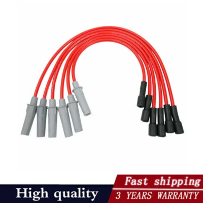 6pcs Spark Plug Wires for Dodge Grand Caravan 3.3L  Chrysler Town & Country 3.8L - Image 1 of 4